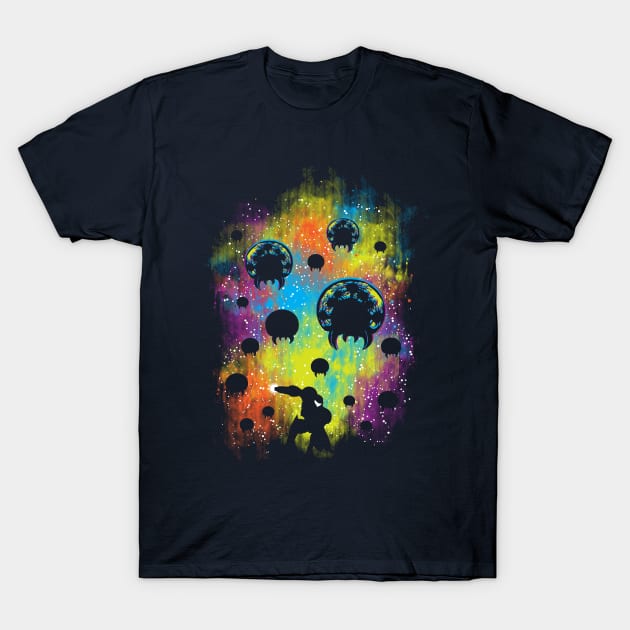 Galactic Warrior T-Shirt by Daletheskater